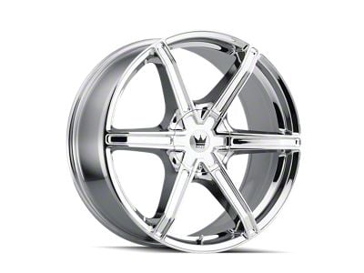 Mazzi Stilts Chrome 6-Lug Wheel; 20x8.5; 30mm Offset (04-15 Titan)