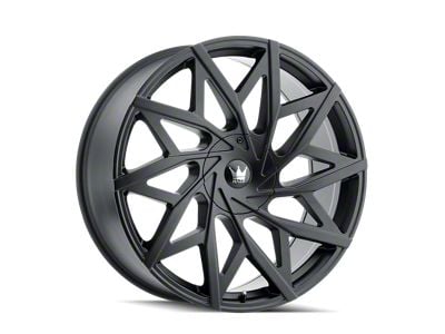 Mazzi Big Easy Matte Black 5-Lug Wheel; 18x8; 35mm Offset (05-15 Tacoma)