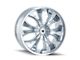 Mazzi Hustler Chrome 5-Lug Wheel; 20x8.5; 35mm Offset (05-15 Tacoma)