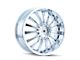 Mazzi Hype Chrome 5-Lug Wheel; 20x8.5; 40mm Offset (05-15 Tacoma)