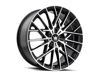 Mazzi Jinx Gloss Black Machined 5-Lug Wheel; 18x8; 40mm Offset (05-15 Tacoma)