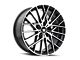 Mazzi Jinx Gloss Black Machined 5-Lug Wheel; 18x8; 40mm Offset (05-15 Tacoma)