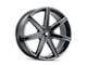 Mazzi Laguna Gloss Black Milled 5-Lug Wheel; 22x8.5; 38mm Offset (05-15 Tacoma)