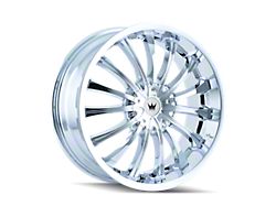 Mazzi Hype Chrome 6-Lug Wheel; 20x9; 30mm Offset (22-24 Bronco Raptor)