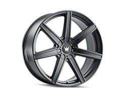 Mazzi Laguna Matte Black 6-Lug Wheel; 22x9.5; 30mm Offset (22-24 Bronco Raptor)