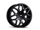 Mazzi Profile Matte Black 6-Lug Wheel; 20x8.5; 30mm Offset (22-24 Bronco Raptor)