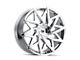 Mazzi Big Easy Chrome 5-Lug Wheel; 20x8.5; 35mm Offset (21-24 Bronco Sport)