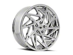 Mazzi Freestyle Chrome 5-Lug Wheel; 17x8; 35mm Offset (21-24 Bronco Sport)