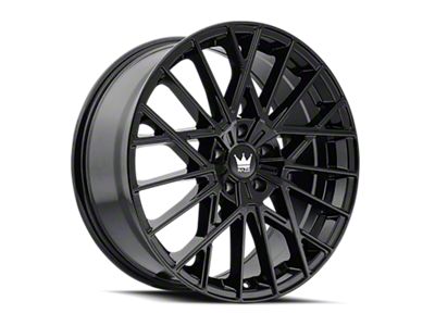 Mazzi Jinx Gloss Black 5-Lug Wheel; 18x8; 40mm Offset (21-24 Bronco Sport)