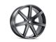 Mazzi Laguna Matte Black 5-Lug Wheel; 18x8; 35mm Offset (21-24 Bronco Sport)