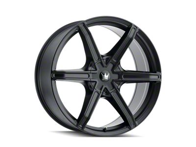 Mazzi Stilts Matte Black 5-Lug Wheel; 18x8; 35mm Offset (21-24 Bronco Sport)