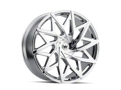 Mazzi Big Easy Chrome Wheel; 22x9.5; 18mm Offset (20-24 Jeep Gladiator JT)