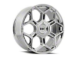 Mazzi Libra Chrome Wheel; 20x8.5; 35mm Offset (15-23 Jeep Renegade BU)