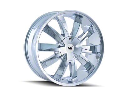 Mazzi Edge Chrome Wheel; 22x8.5; 35mm Offset (97-06 Jeep Wrangler TJ)