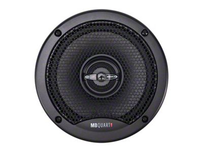 MB Quart 6.50-Inch Premium 2-Way Coax Speakers with 1-Inch Tweeters (20-25 Jeep Gladiator JT)