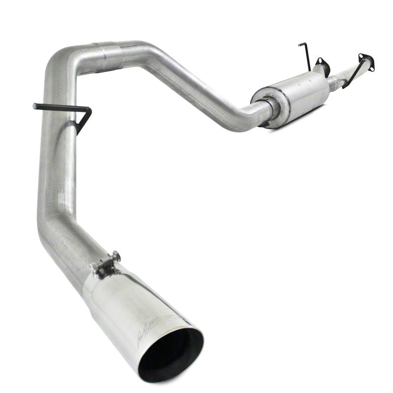 MBRP Tundra 3-Inch Installer Series Single Exhaust System with Polished ...