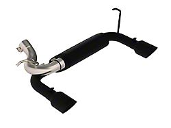 MBRP Armor BLK Axle-Back Exhaust (07-18 Jeep Wrangler JK)