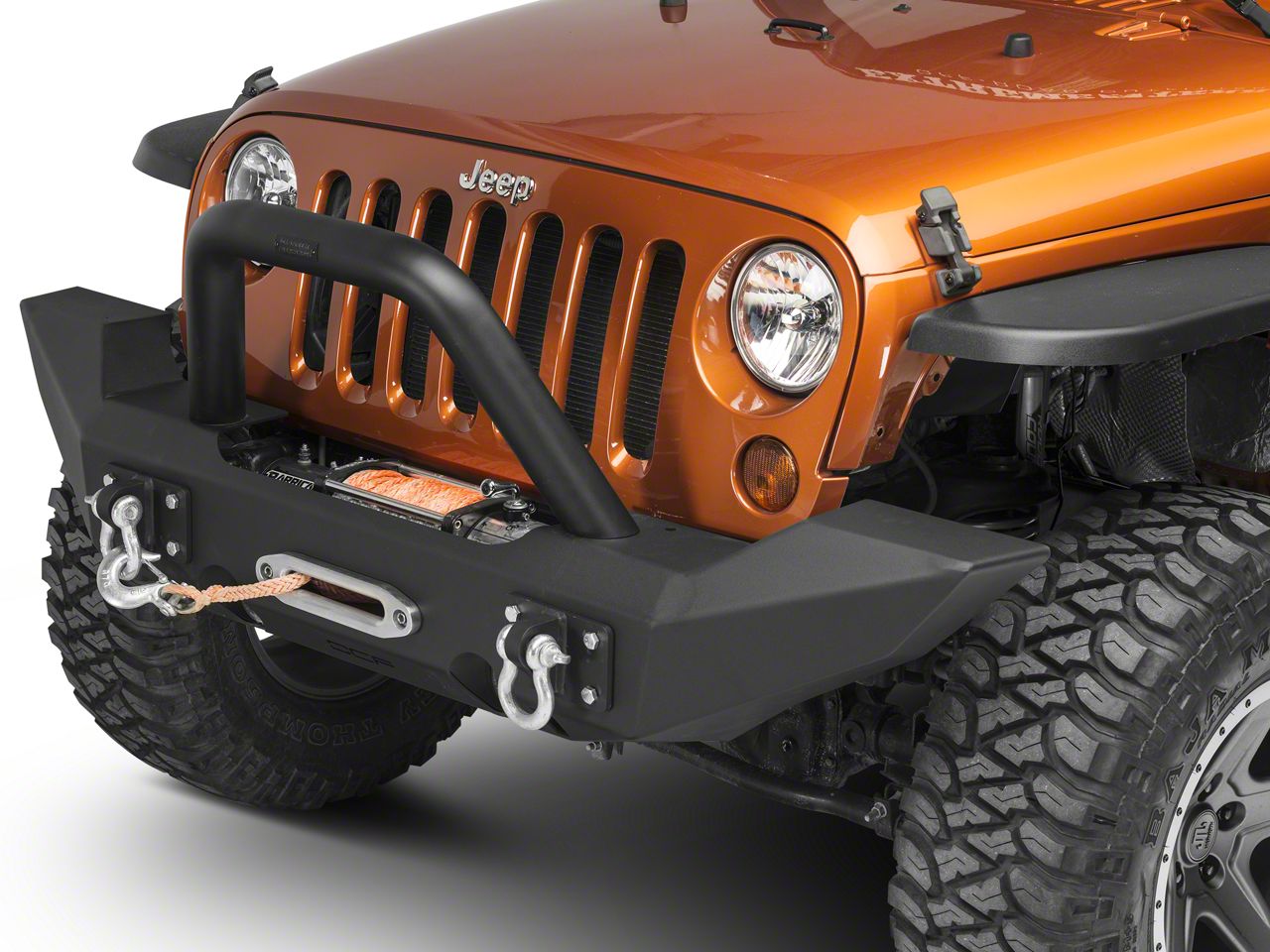 Off Camber Fabrications by MBRP Jeep Wrangler Front Light Bar/Grille ...