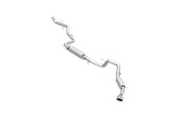 MBRP Armor Lite Single Exhaust System with Polished Tip; Side Exit (24-25 Tacoma w/o Leaf Springs)