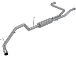 MBRP Armor Plus Single Exhaust System with Polished Tip; Side Exit (04-15 Titan)