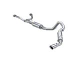 MBRP Armor Pro Single Exhaust System with Polished Tip; Side Exit (22-25 Tundra)