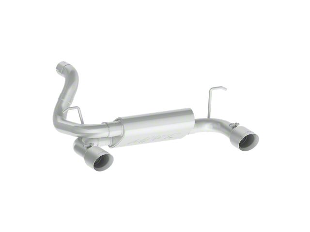 MBRP Armor Plus Axle-Back Exhaust (18-24 3.6L Jeep Wrangler JL)