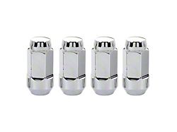 McGard Chrome Bulge Cone Seat Style Lug Nut Kit; M14 x 1.5; Set of 4 (11-24 Jeep Grand Cherokee WK2 & WL)