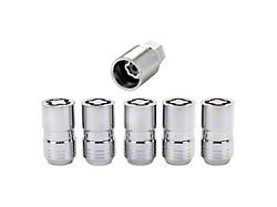 McGard Chrome Cone Seat Style Wheel Lock Set; M14 x 1.5 (11-24 Jeep Grand Cherokee WK2 & WL)