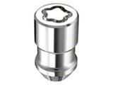 McGard Chrome Cone Seat Style Wheel Lock Set; 1/2-20 (76-18 Jeep CJ7, Wrangler YJ, TJ & JK)