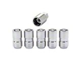 McGard Chrome Cone Seat Style Wheel Lock Set; M14 x 1.5 (18-25 Jeep Wrangler JL)