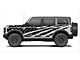 Mek Magnet Magnetic Body Armor; America in Black (21-24 Bronco 4-Door)