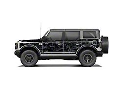 Mek Magnet Magnetic Body Armor; Kryptek Typhon (21-24 Bronco 4-Door)