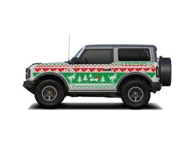 Mek Magnet Magnetic Body Armor; Ugly Sweater (21-24 Bronco 2-Door)