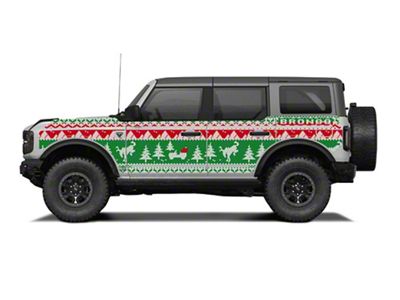 MEK Magnet Removable Body Armor; Ugly Sweater (21-25 Bronco 4-Door)