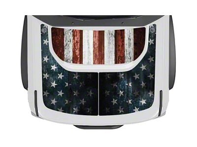 Mek Magnet Magnetic Hood Armor; The Patriot (21-24 Bronco, Excluding Raptor)