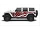 Mek Magnet Magnetic Body Armor; America in Red (18-24 Jeep Wrangler JL 4-Door)