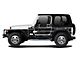 Mek Magnet Magnetic Body Armor; Black Flag (97-06 Jeep Wrangler TJ, Excluding Unlimited)