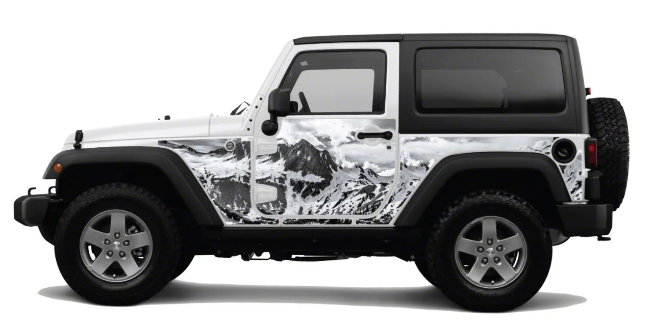 Mek Magnet Jeep Wrangler Removable Body Armor; The Rockies 2004 (07-18 