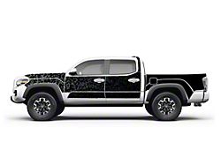 Mek Magnet Magnetic Body Armor; Ghost Camo Black (16-23 Tacoma Double Cab)