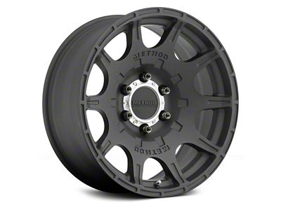 Method Race Wheels MR308 Roost Matte Black 6-Lug Wheel; 17x8.5; 0mm Offset (05-15 Tacoma)