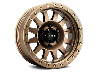 Method Race Wheels MR304 Double Standard Bronze 6-Lug Wheel; 18x9; -12mm Offset (10-24 4Runner)