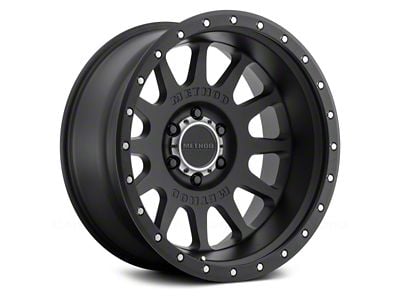 Method Race Wheels MR605 NV Matte Black 6-Lug Wheel; 20x10; -24mm Offset (03-09 4Runner)