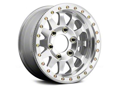 Method Race Wheels MR101 Beadlock Raw Machined 6-Lug Wheel; 17x9; -12mm Offset (22-24 Bronco Raptor)