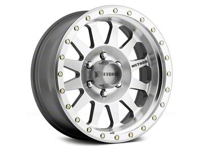 Method Race Wheels MR304 Double Standard Machined 6-Lug Wheel; 20x10; -18mm Offset (22-24 Bronco Raptor)