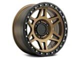 Method Race Wheels MR312 Bronze with Matte Black Lip 6-Lug Wheel; 17x8.5; 0mm Offset (22-24 Bronco Raptor)