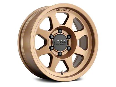 Method Race Wheels MR701 Bead Grip Bronze 6-Lug Wheel; 18x9; 18mm Offset (22-24 Bronco Raptor)