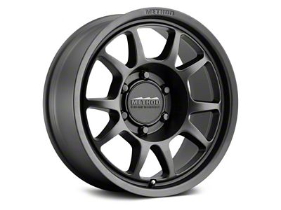 Method Race Wheels MR702 Bead Grip Matte Black 6-Lug Wheel; 17x8.5; 0mm Offset (22-24 Bronco Raptor)