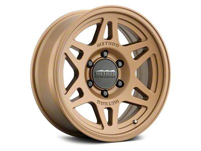 Method Race Wheels MR706 Bead Grip Bronze 6-Lug Wheel; 18x9; 18mm Offset (22-24 Bronco Raptor)