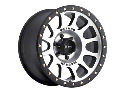 Method Race Wheels MR305 NV Matte Black Machined 6-Lug Wheel; 18x9; -12mm Offset (05-15 Tacoma)