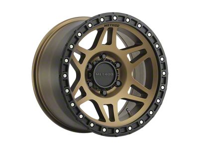 Method Race Wheels MR312 Bronze 6-Lug Wheel; 17x9; -12mm Offset (05-15 Tacoma)